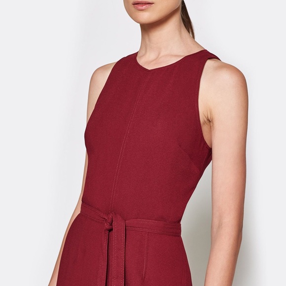 NWT Joie Jumpsuit in Garnet. Size 0 - Picture 4 of 4